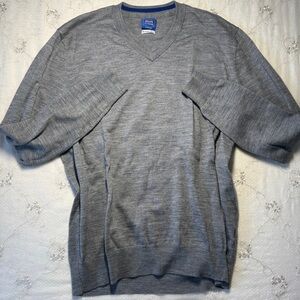 le tigre washable wool v‑neck sweater – size large